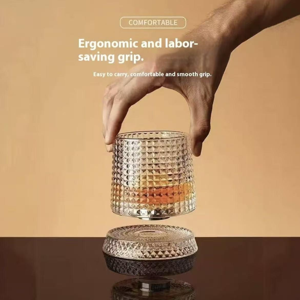 Crystal Glassware Set - Elegant Drinking Glasses for Wine, Whisky, Water · Premium Lead-Free Crystal Tum