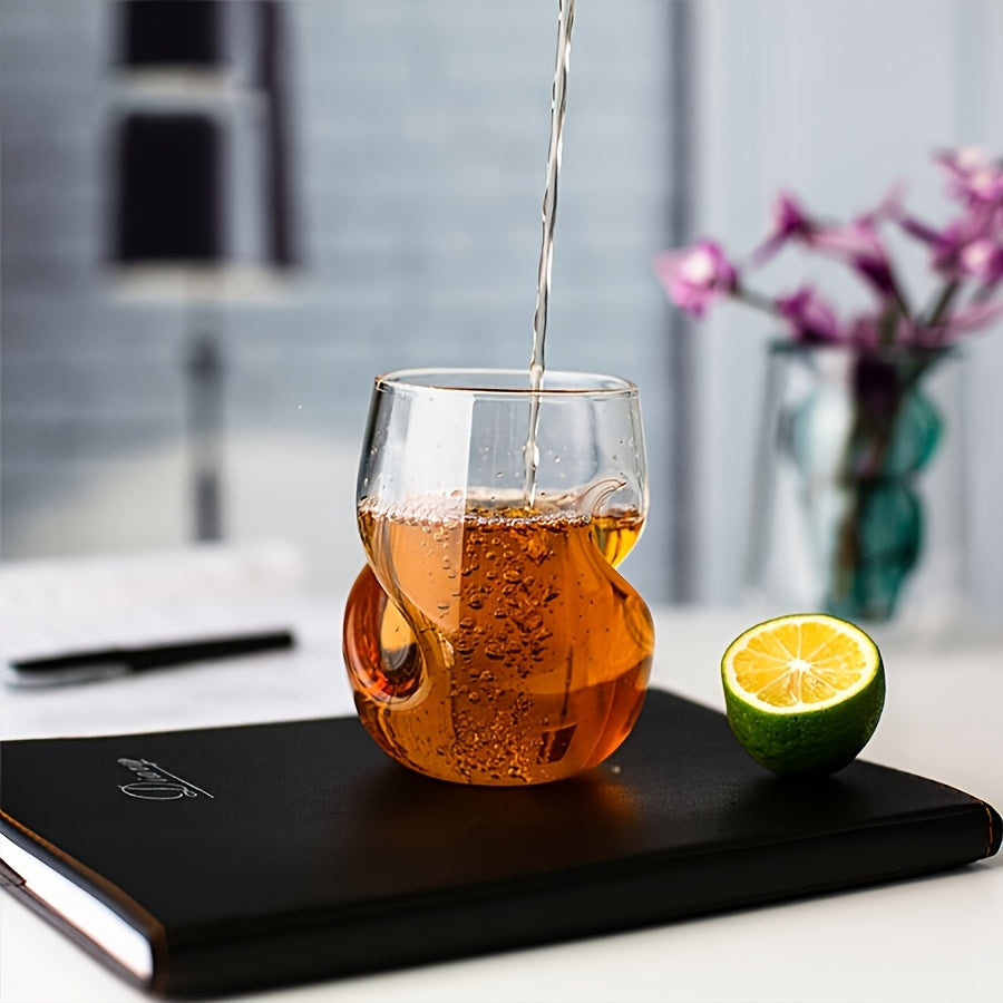 Two-Pack/Four-Pack/Six-Pack, Creative Japanese Cocktail Glasses For Home Use Water Cup Tea Glass Beer Mug Twist Glass Whiskey Tumbler