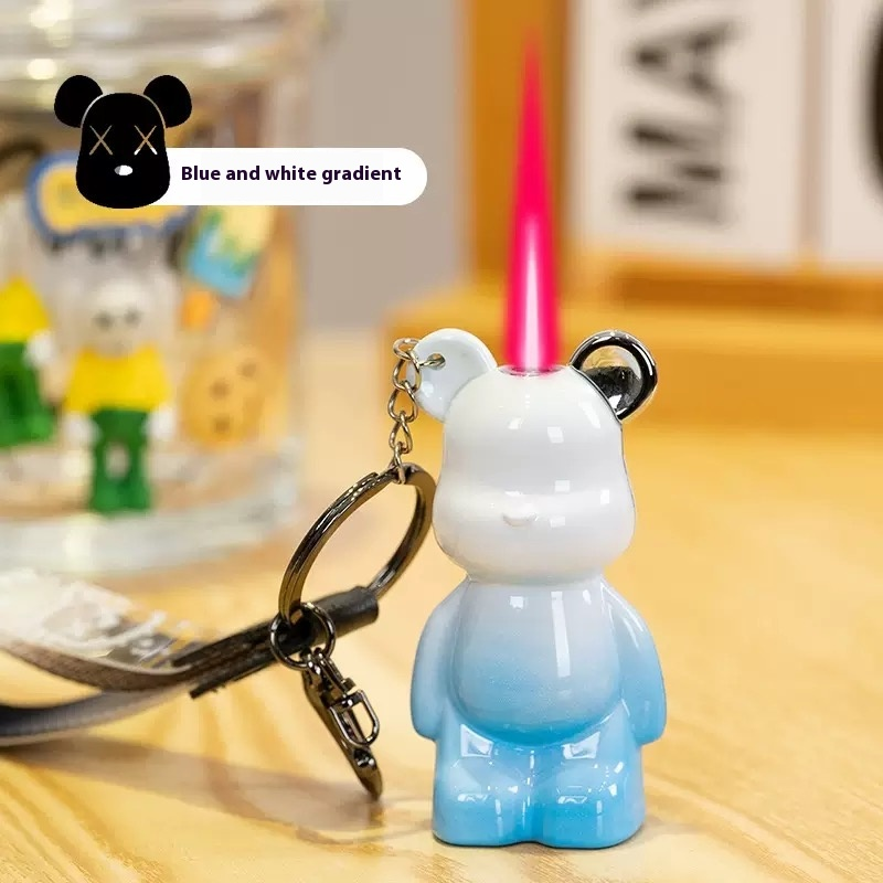 Adorable Keychain Lighter Combo – Playful & Portable Flame + Key Holder