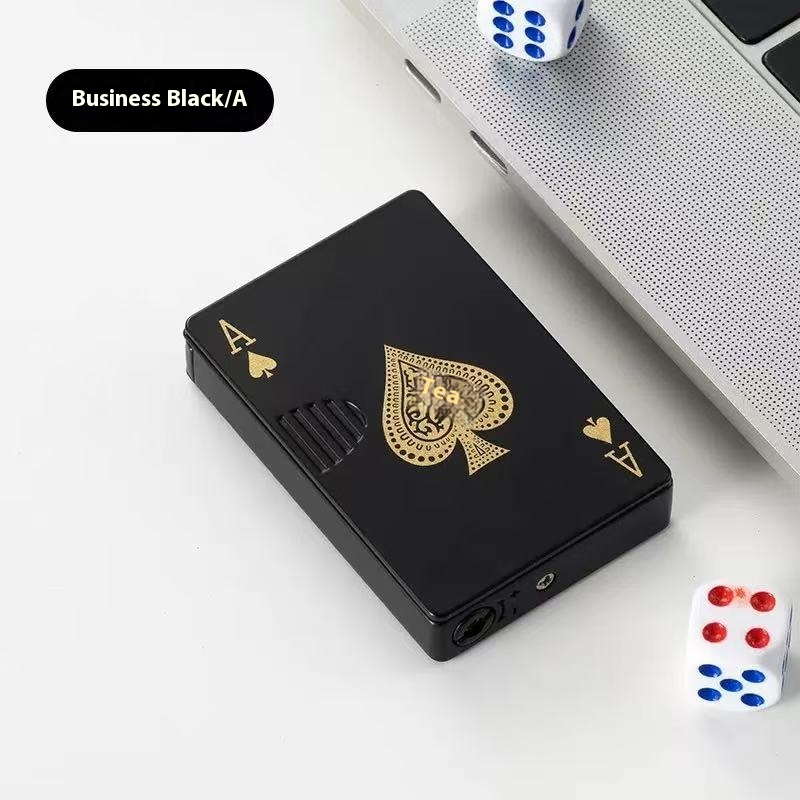 Unique Poker Card Design Lighter - No Butane, Pure Style