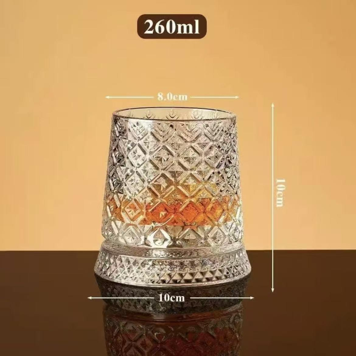 Crystal Glassware Set - Elegant Drinking Glasses for Wine, Whisky, Water · Premium Lead-Free Crystal Tum
